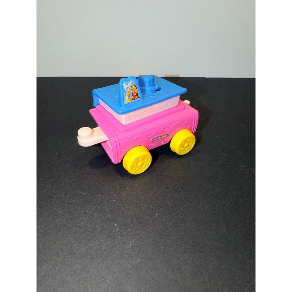 Fisher-Price Little People Disney Princess Belle Beauty and Chip Parade Boat Car